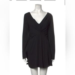 CINQ À SEPT V-Neck Mini Dress